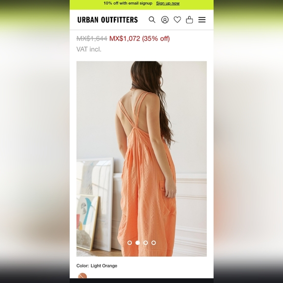 Out From Under Grayson Linen Jumpsuit for Urban Outfitters - Picture 2 of 12